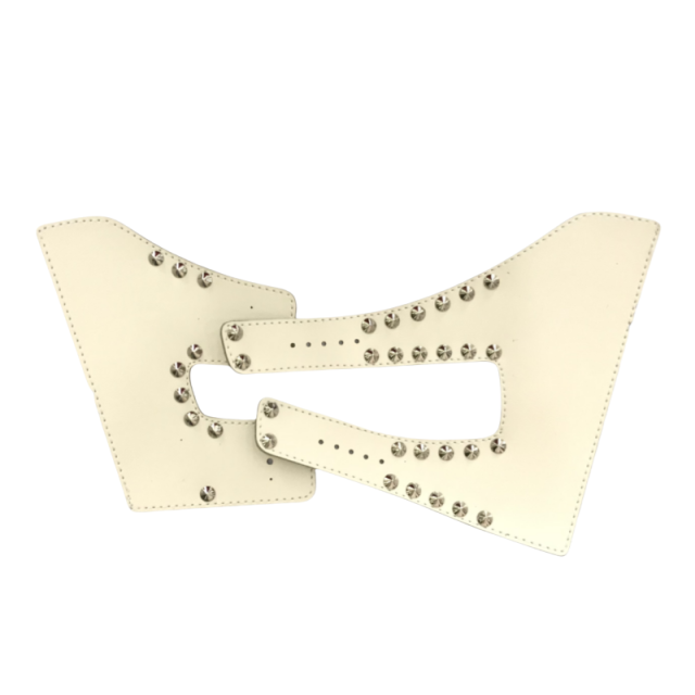 Customized vamps semi-finished shoes PU hardware cap nail flat nail spikes sandals accessories slippers accessories to sample processing models burst models