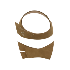 Customized vamps semi-finished shoes PU hardware cap nail flat nail spikes sandals accessories slippers accessories to sample processing models burst models