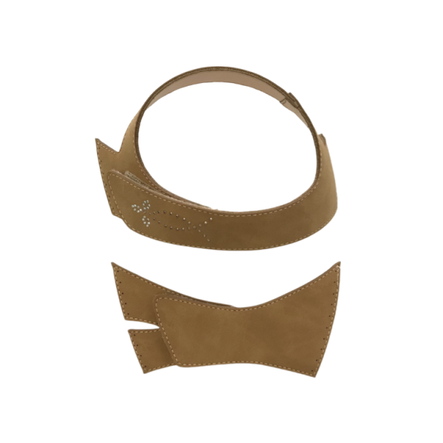 Customized vamps semi-finished shoes PU hardware cap nail flat nail spikes sandals accessories slippers accessories to sample processing models burst models