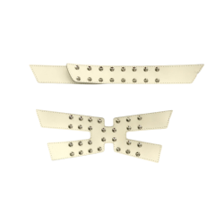 Customized vamps semi-finished shoes PU hardware cap nail flat nail spikes sandals accessories slippers accessories to sample processing models burst models