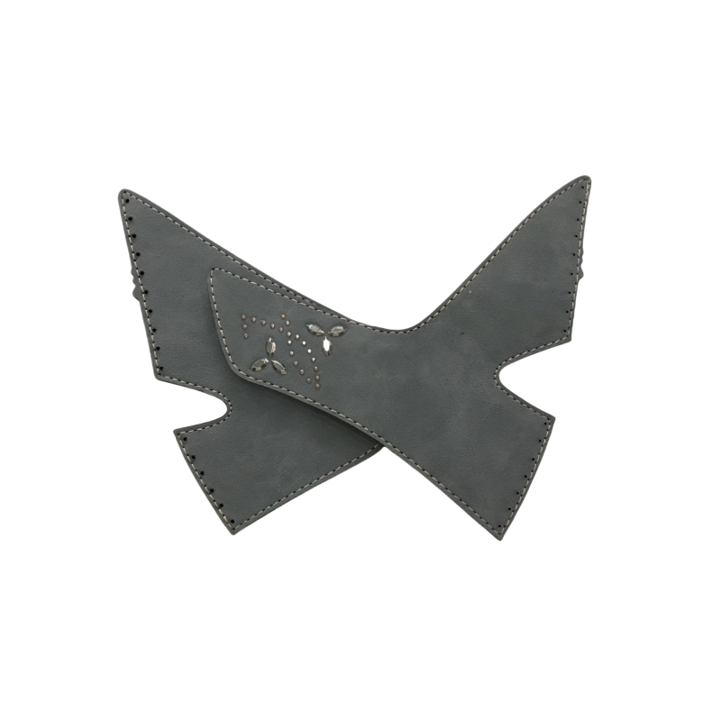 Customized new woven uppers hatpin uppers handmade beaded uppers for sample processing