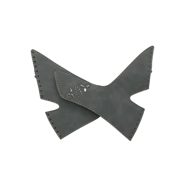 Customized new woven uppers hatpin uppers handmade beaded uppers for sample processing