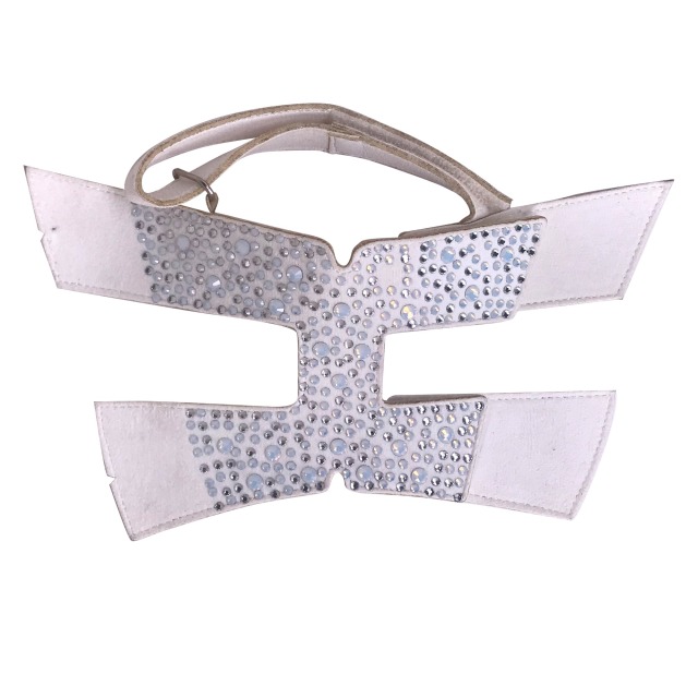 Customized vamps semi-finished shoes materials new laser hot diamond sandals slippers jewelry children's shoes accessories to sample processing