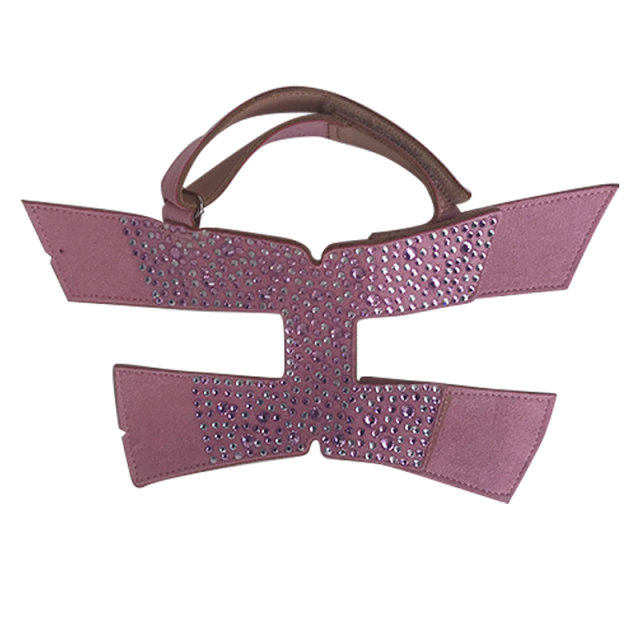 Customized vamps semi-finished shoes materials new laser hot diamond sandals slippers jewelry children's shoes accessories to sample processing