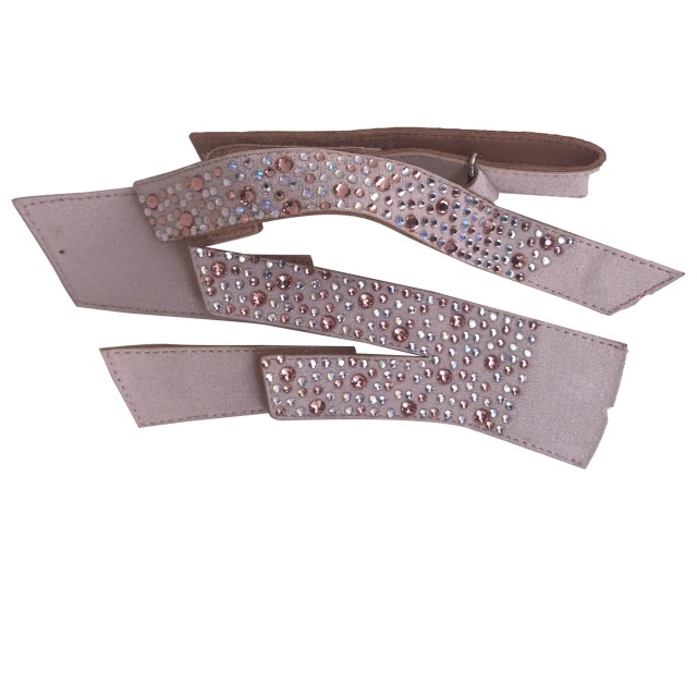 Customized vamps semi-finished shoes materials new laser hot diamond sandals slippers jewelry children's shoes accessories to sample processing