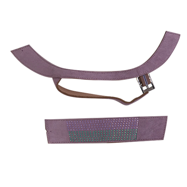 Customized vamps semi-finished shoes materials new laser hot diamond sandals slippers jewelry children's shoes accessories to sample processing