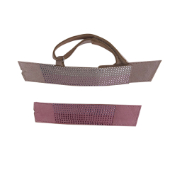 Customized vamps semi-finished shoes materials new laser hot diamond sandals slippers jewelry children's shoes accessories to sample processing