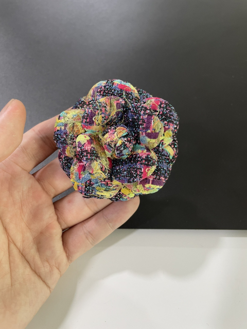 Cross-border hot metal shoe buckle shoe chain shoe flower tassel handmade knitting women's shoes children's shoes shoes flower shoe buckle shoes accessories to sample processing customized