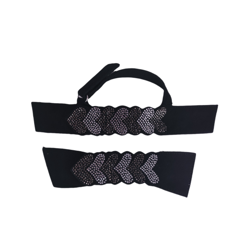 Customized uppers semi-finished shoes material PU flannel laser hot drilling sandals slippers jewelry children's shoes accessories to sample processing