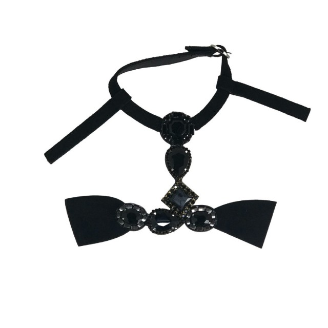 Customized vamps semi-finished shoes material flannel drilling chain paste chain resin acrylic hot drilling sandals accessories to sample processing