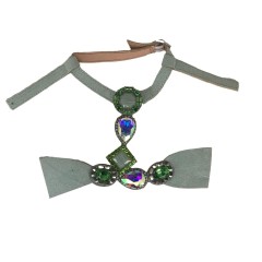 Customized vamps semi-finished shoes material flannel drilling chain paste chain resin acrylic hot drilling sandals accessories to sample processing