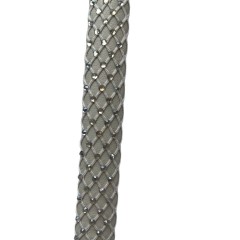 Cross-border hot metal shoe buckle shoe chain shoe flower tassel handmade knitting women's shoes children's shoes shoes flower shoe buckle shoes accessories to sample processing customized