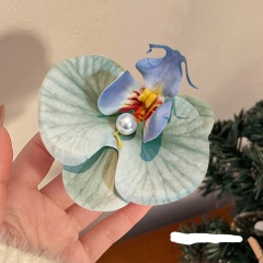 Cross-border hot metal shoe buckle shoe chain shoe flower tassel handmade knitting women's shoes children's shoes shoes flower shoe buckle shoes accessories to sample processing customized