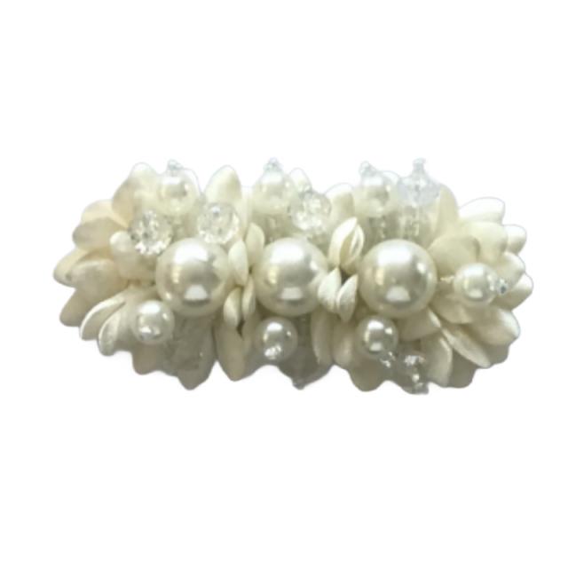 Cross-border hot metal shoe buckle raffia handmade crochet women's shoes children's shoes shoes flower shoe buckle shoes accessories mold customization