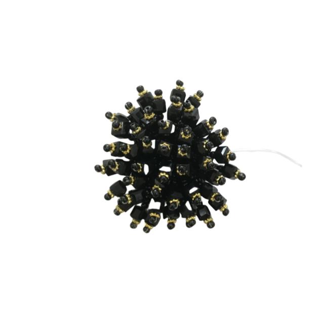 Cross-border hot chain shoe flower handmade beading women's shoes children's shoes flower shoe buckle shoe accessories clothing accessories