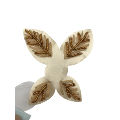 Cross-border hot metal shoe buckle shoe chain shoe flower tassel handmade knitting women's shoes children's shoes shoes flower shoe buckle shoes accessories to sample processing customized