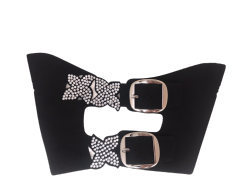 Customized Women's Shoes Sandals Slippers Children's Shoes Upper Soft Comfortable Simple Atmosphere Noka Velvet Embossing Beading Customized Processing