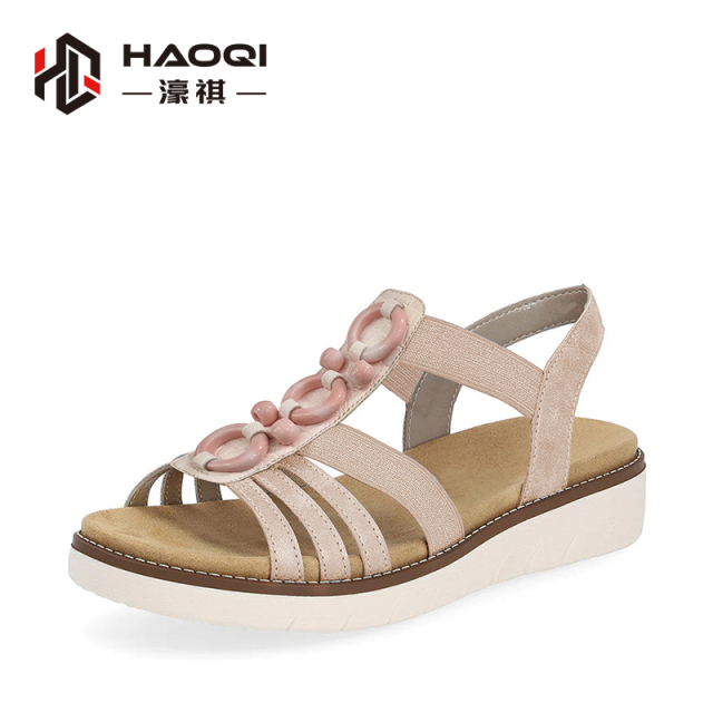 Roman wedge heel sandals upper