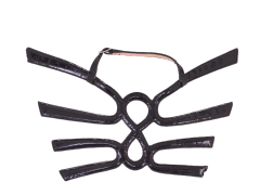 Customized women's shoes sandals slippers children's shoes affixed to the chain vamp soft Shu PU drawstring accessories to sample processing