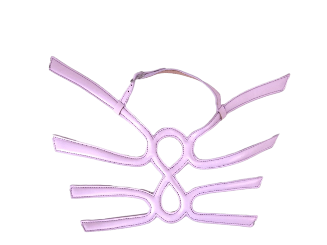 Customized women's shoes sandals slippers children's shoes affixed to the chain vamp soft Shu PU drawstring accessories to sample processing