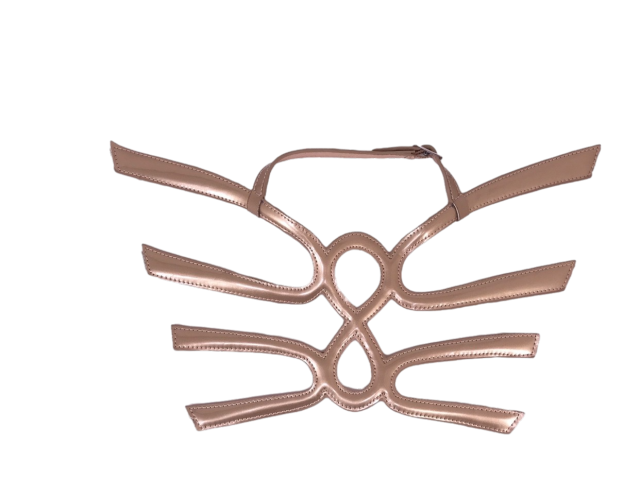 Customized women's shoes sandals slippers children's shoes affixed to the chain vamp soft Shu PU drawstring accessories to sample processing