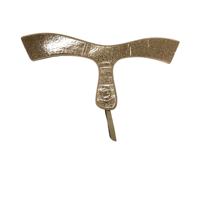 Customized shoes upper semi-finished shoes material environmental protection drill laser hot diamond sandals slippers jewelry children's shoes accessories to sample processing