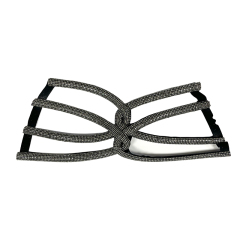 Customized shoes upper semi-finished shoes material environmental protection drill laser hot diamond sandals slippers jewelry children's shoes accessories to sample processing