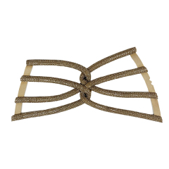 Customized shoes upper semi-finished shoes material environmental protection drill laser hot diamond sandals slippers jewelry children's shoes accessories to sample processing