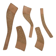 Customized women's shoes sandals slippers children's shoes soft and comfortable simple atmosphere Noka velvet laser to sample processing