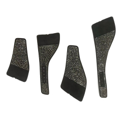 Customized women's shoes sandals slippers children's shoes soft and comfortable simple atmosphere Noka velvet laser to sample processing