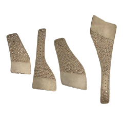 Customized women's shoes sandals slippers children's shoes soft and comfortable simple atmosphere Noka velvet laser to sample processing