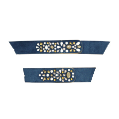 Customized women's shoes sandals slippers children's shoes soft and comfortable simple atmosphere Noka velvet laser to sample processing