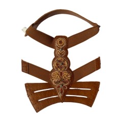 "Custom-made new  women's sandals, slippers, casual shoe uppers, handcrafted beaded sequins, accessories, shoe materials, factory direct sales"