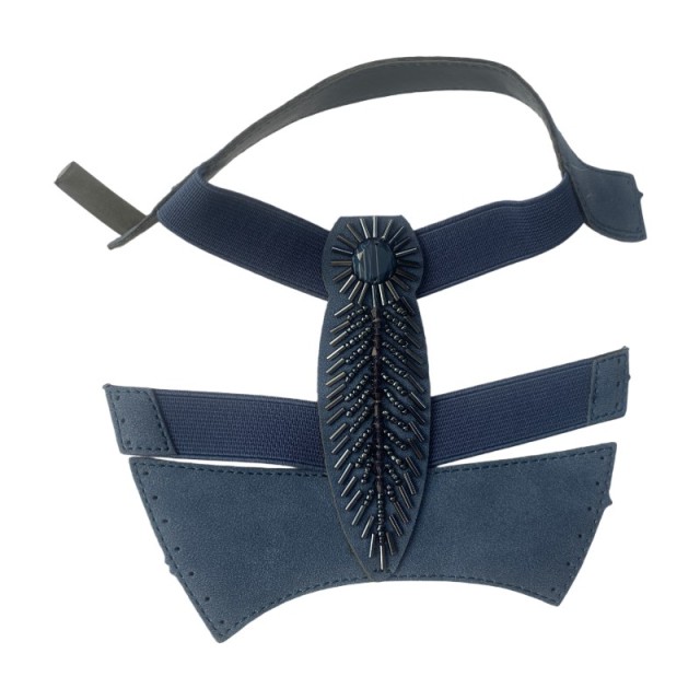 Wholesale of semi-finished accessories for custom-made new shoe upper parts, including denim, embroidered velvet, hand-stitched beaded women's sandal uppers