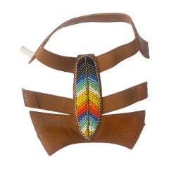 Wholesale of semi-finished accessories for custom-made new shoe upper parts, including denim, embroidered velvet, hand-stitched beaded women's sandal uppers