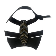 The 2025 summer new custom domestic and foreign trade semi-loop flower-beaded hollowed-out sandals have an elastic band on the outside of the upper