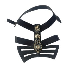 Flat wedge heel sandals for women's summer cross-border trade, Bohemian style new fashion, gemstone beaded velvet denim