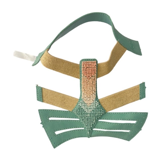 Custom-made large-sized foreign trade women's casual shoe upper, new style lace-up women's elastic band Roman sandal upper material