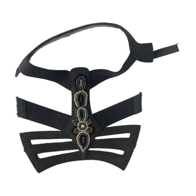 夏季新款水钻串珠休闲鞋面装饰拖鞋凉鞋配件烫钻鞋材辅料厂家直供