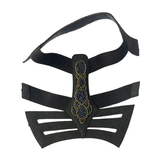 夏季新款水钻串珠休闲鞋面装饰拖鞋凉鞋配件烫钻鞋材辅料厂家直供