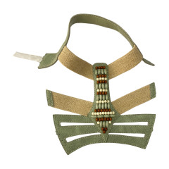 The manufacturer customizes the 2025 new style of sandals with Roman uppers and retro beaded Bohemian slipper uppers as shoe materials and accessories