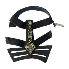 "Customized processing  of new handcrafted beaded and gemstone upper velvet elastic band upper accessories"