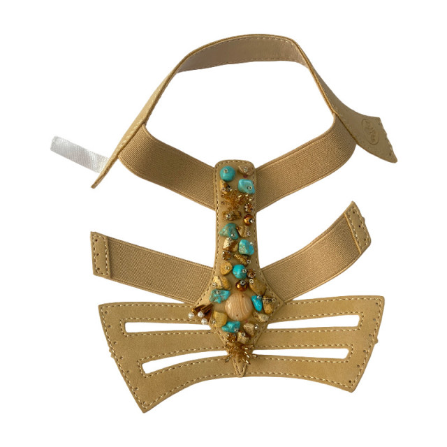 Factory direct sales of custom-made Bohemian style shoes with diamond-encrusted upper accessories and elastic band upper women's shoe accessories, full diamonds