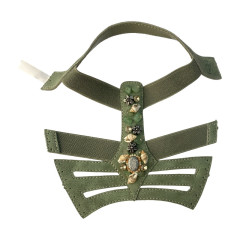 Customized shoe upper slippers, water diamond conch decorative shoe accessories, cross-border shoe upper semi-finished products, hot diamond shoe materials and auxiliary materials