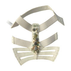 Customized shoe upper slippers, water diamond conch decorative shoe accessories, cross-border shoe upper semi-finished products, hot diamond shoe materials and auxiliary materials