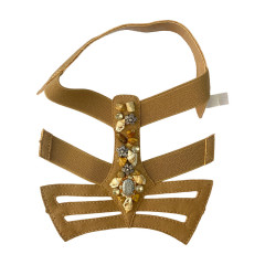 Handmade beaded PU material summer slippers and sandals semi-finished shoe upper processing accessories and auxiliary materials source factory processing and customization