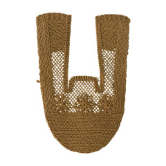 3D machine-embroidered fly-woven upper for sports shoes and casual shoes, semi-finished upper for export customization and processing