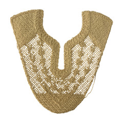 3D machine-embroidered fly-woven upper for sports shoes and casual shoes, semi-finished upper for export customization and processing