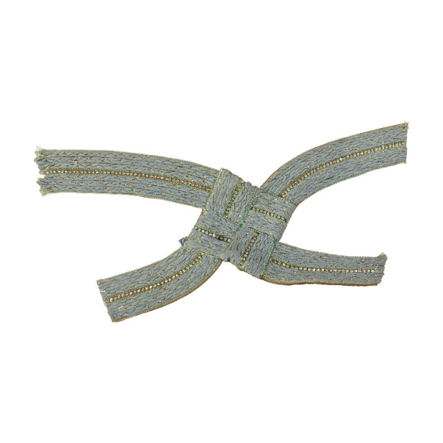 Customized PP straw woven tape, diamond shoe upper accessories, slippers, sandals, casual shoes, versatile shoe uppers, shoe materials and accessories, sample processing