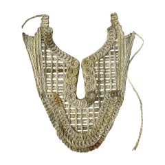 The new summer style of centipede lace upper, woven strap and accessory spliced shoe material, semi-finished upper is a bestseller in foreign trade